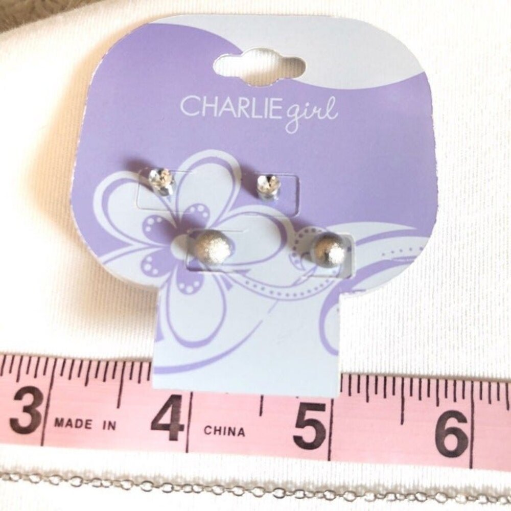 Charlie Girl Star Necklace & Earrings Set NOC - Picture 3 of 7